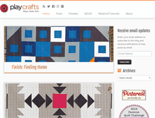Tablet Screenshot of play-crafts.com